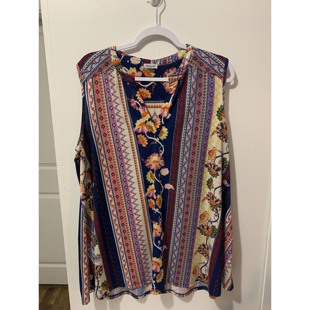 Westport Multicolor Floral Blouse